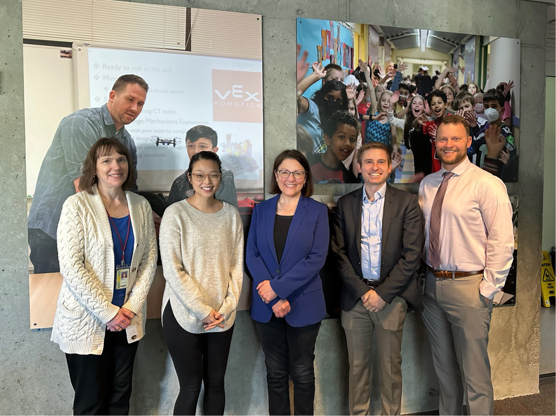 DelBene visits Lake Washington School District in Redmond