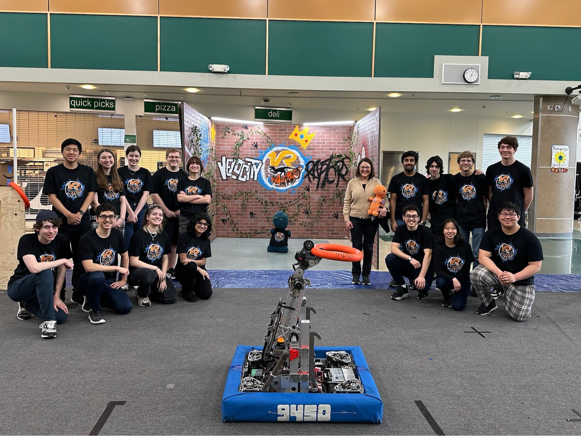 Visited Woodinville High School's robotics program to learn more about the impressive work they're doing.