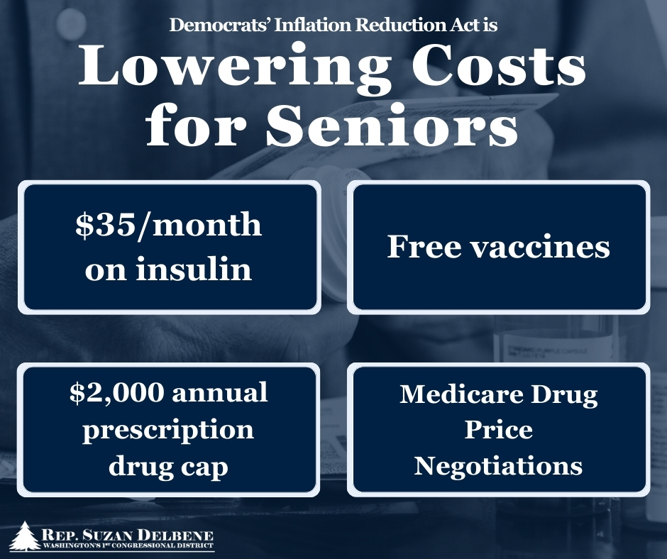 Inflation Reduction Act is lowering costs for seniors.
