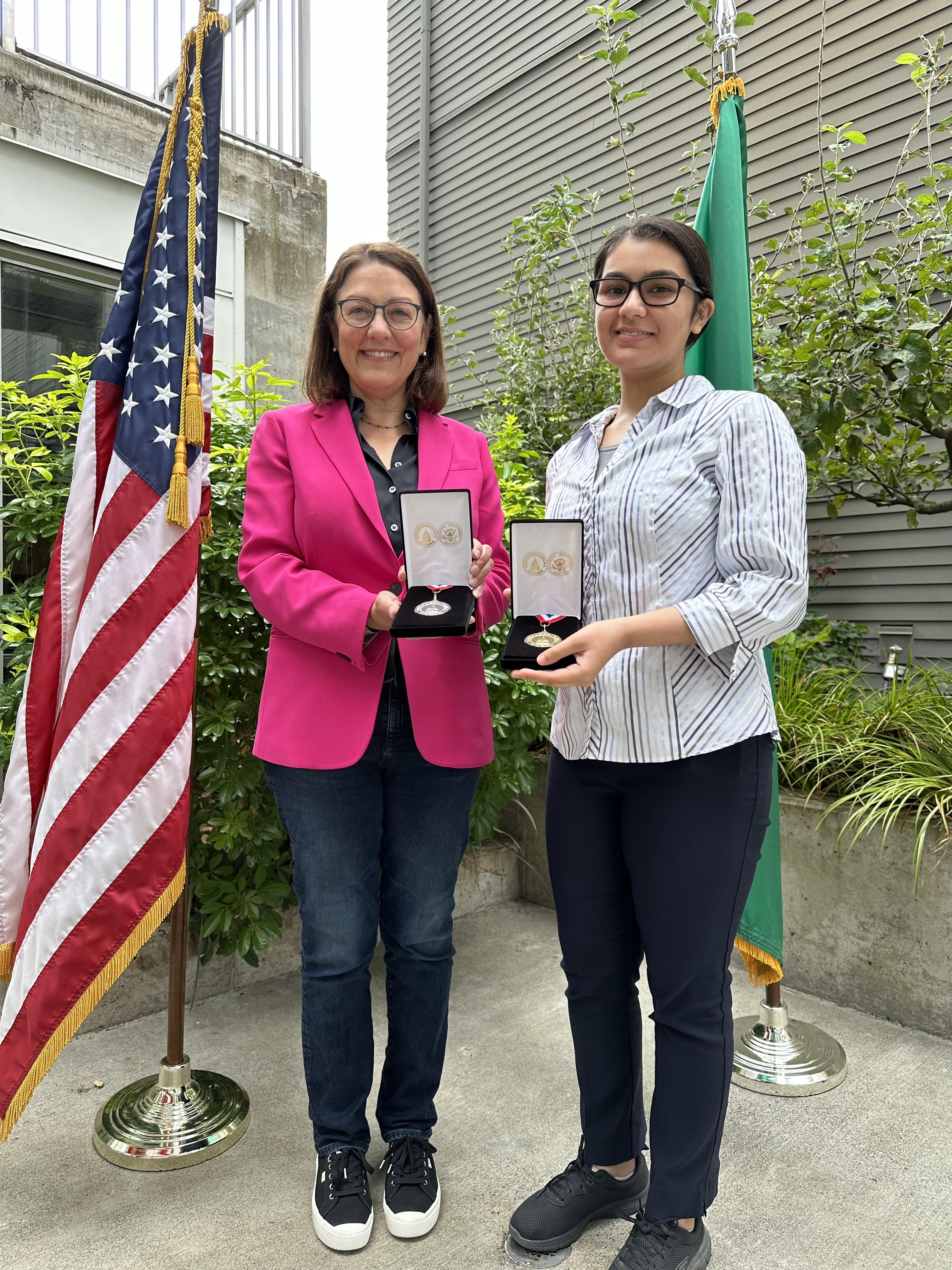 Congressional Award Presentation