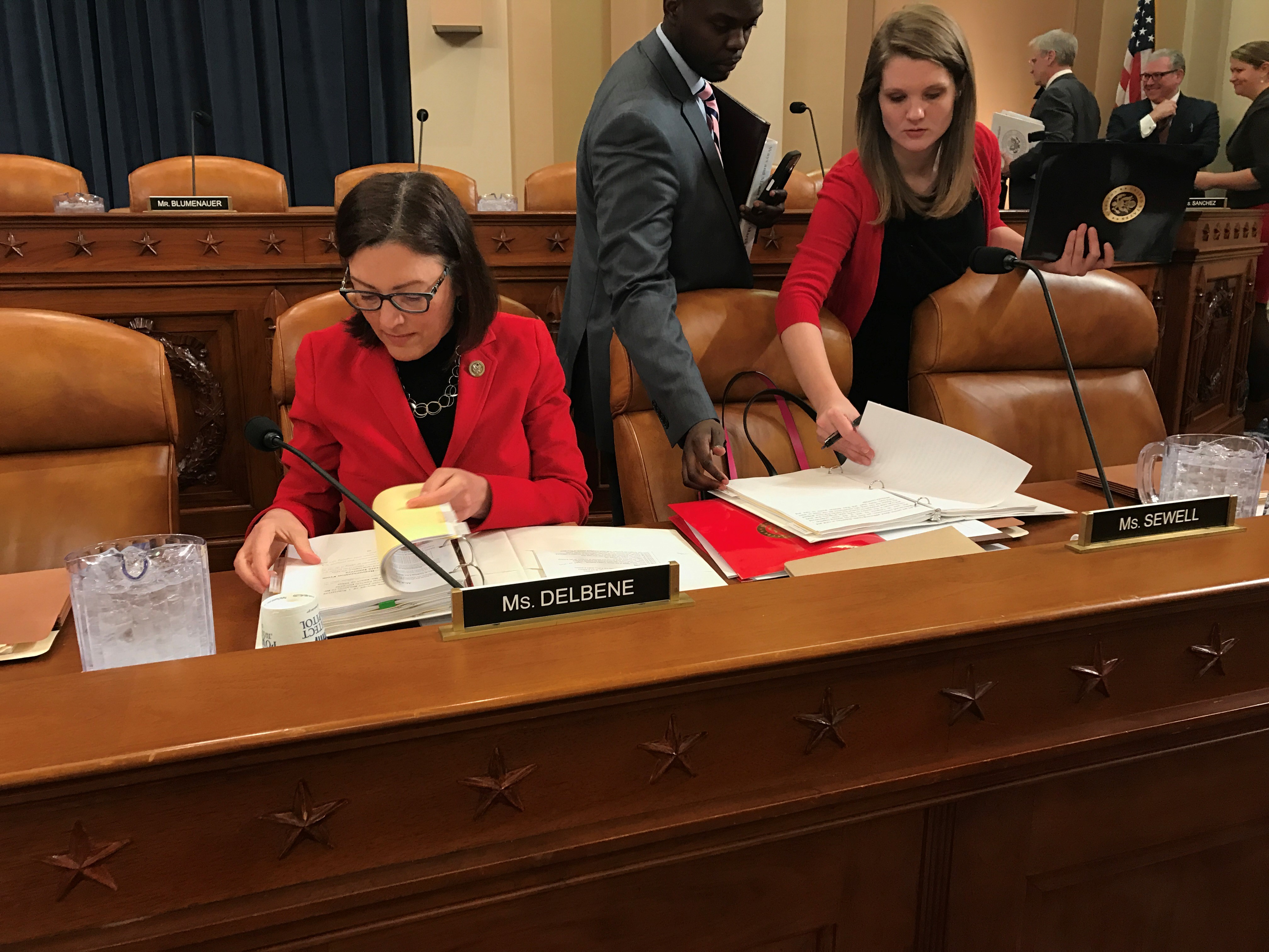 Congresswoman Suzan DelBene at a committee hearing